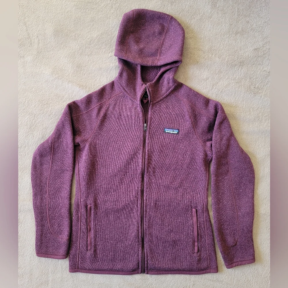Patagonia Medium Better Sweater Full-Zip Hoody in Dark Currant - Picture 2 of 5